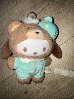 TOPTOY Sanrio Latte Baby Series Pochacco Vinyl Plush Blind Box Pendant Keychain